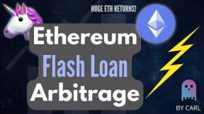 Flash Loan Arbitrage Trick| How to Get Crypto Loan Without Collateral | Free ETH in Minutes!!