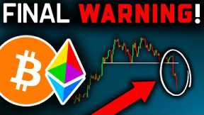 IT'S STARTING NOW (Don't Miss This)!! Bitcoin News Today & Ethereum Price Prediction (BTC & ETH)