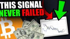 THIS HISTORICAL BITCOIN SIGNAL HAS NEVER FAILED....Pay attention...