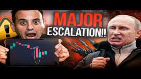 Putin's MAJOR ESCALATION!! | How Crypto & Markets React!!