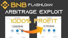 BSC Flash Loan using BNB Flash Loan Attack Tutorial | EARN 50 BNB in Defi Flash Loan Arbitrage!