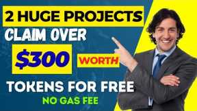 Claim this 2 airdrops worth over $300. it's completely free. don't miss out🔥🔥. no gas fee