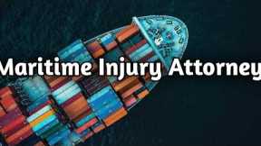 Cable Injuries that Occur in Maritime Industry