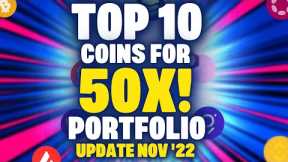 50x Your Crypto Portfolio by the NEXT Bull Run | Updated
