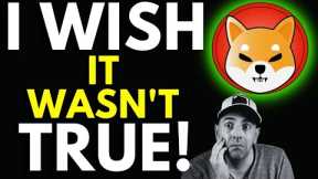 WARNING ALL SHIBA INU COIN HOLDERS AND ALTCOIN HOLDERS [IT'S REAL]!!!! CAN IT GET WORSE?
