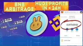 $1000/DAY Passive Income | NEW BNB Flash Loan Arbitrage | EASY - 10X  Binance Profits -  29 NOV 2022