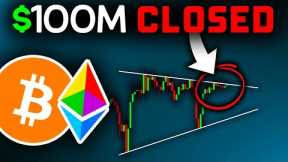 $100 MILLION BITCOIN SHORTS JUST CLOSED!! Bitcoin News Today & Ethereum Price Prediction (BTC & ETH)