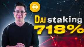 THE MOST PROFITABLE DAI coin STAKING at 718% 🚀 yield farming dai