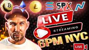 Crypto Bitcoin Altcoin Price Analysis 🔴LIVE SHOW🔴 Ethereum, Dogecoin, Quant, Near prot...
