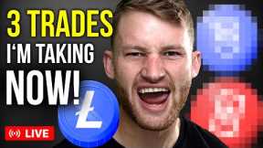 I Am Taking 3 Altcoin TRADES NOW! | How Much Profit Can You Make?