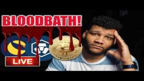 IT'S A CRYPTO BLOODBATH!!! EVERYTHING IS ON SALE...