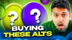 FOMC RUG PULL?! I'M BUYING THESE ALT COINS