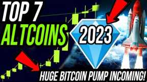 TOP 7 ALTCOINS TO HOLD IN 2023 🚨 BITCOIN PUMP TO $28K WITHIN DAYS?! CME GAP BULLISH! NEWS & ANALYSIS