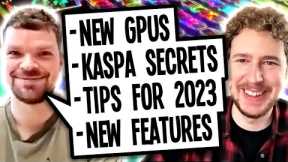 lolMiner on current state of GPU mining (interview) KASPA mining, 2023 predictions & more