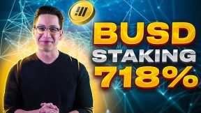 THE MOST PROFITABLE BINANCE USD coin STAKING at 718% 🚀  stablecoin yield farming