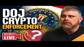 🚨BREAKING🚨 DOJ Crypto ENFORCEMENT Announcement!