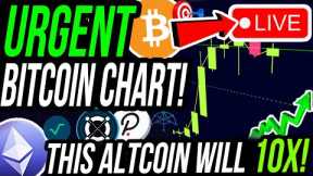 THIS ALTCOIN WILL 10X LIVE 🚨 BITCOIN & ETHEREUM LIVE TRADES!!! CRYPTO NEWS & ALTCOINS