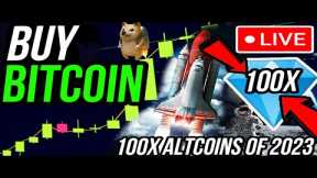 BUY BITCOIN TODAY LIVE 🚨 2023 100X ALTCOIN SEASON HAS STARTED! XTP & DAFI! CRYPTO NEWS!