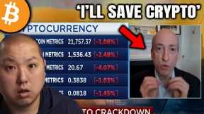 Gary Gensler Wants To Be Crypto's Savior...Bitcoin ETF Soon?