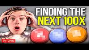 Finding The Next 100x Crypto Altcoin Gems LIVE (Research With Miles)