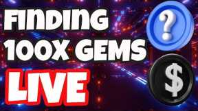 🚨 FINDING 100X ALTCOIN GEMS LIVE - LETS GET TO WORK AND MAKE MILLIONS!