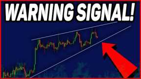 WARNING SIGNAL FLASHING FOR BITCOIN [prepare now]