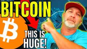 THIS IS HUGE FOR BITCOIN! Must watch these levels!!