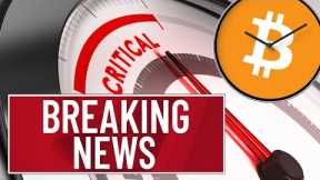 BREAKING NEWS! BITCOIN: SKY'S THE LIMIT! MUCH HIGHER PRICES FOR BITCOIN IF THIS HAPPENS! HUGE NEWS!