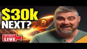 Bitcoin's $30K DESTINY! (Network Upgrade PUMPS Cardano)