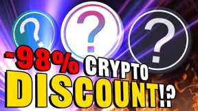 3 Altcoins Down -98% To Buy Ahead Of The Next BULL MARKET!