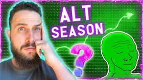 ALT SEASON?! CRYPTO PUMPING NOW! (Watch BEFORE You Buy!!).