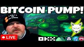 BITCOIN PUMPING AGAIN! WHERE DOES IT STOP THIS TIME? #BTC #VOLT #SHIB