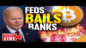 Bitcoin CRUSHES BANKS (Silicon Valley Contagion BEGINS!)