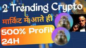 2 new trending altcoin | next super crypto | trending crypto coins today | new launch cryptocurrency