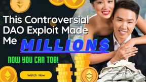 DAO Flash Loan Arbitrage Exploit the Flash Loan