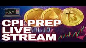 Crypto CPI Data Preparation - Bitcoin, Ethereum and Altcoin Elliott Wave Technical Analysis Live