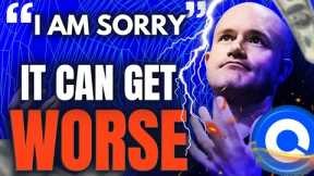 We Screw*d Up Says Coinbase!! BIG CRYPTO CRASH COMING??