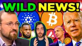Cardano Founder GOES OFF on Joe Biden’s Crypto Tax (Amazon BIG NEWS)