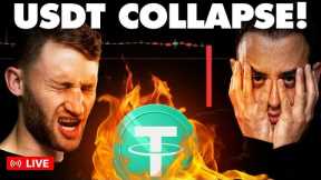 USDT De-Peg To Cause MAJOR Bitcoin & Altcoin CAPITULATION?