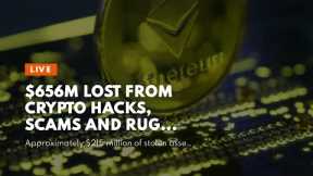 $656M lost from crypto hacks, scams and rug pulls in H1 2023: Report