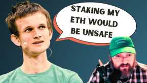 Ethereum Staking Too Dangerous for Vitalik!