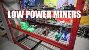 Introducing my Red Miscellaneous Crypto Mining Rack.