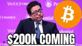 “Bitcoin Will Rally to $200K, ETF Very Likely” - Tom Lee