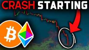 CRYPTO CRASHING NOW (You Were WARNED)!! Bitcoin News Today & Ethereum Price Prediction (BTC & ETH)