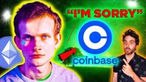 Vitalik Buterin about to CRASH Ethereum price to $1,000? Why he sending ETH to Coinbase?