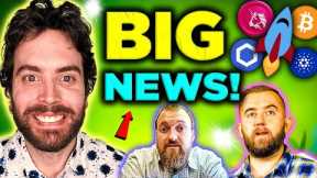 MAJOR CRYPTO NEWS! [Cardano, Chainlink, Uniswap]