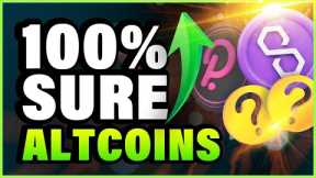 I AM 100% SURE These 4 Altcoins Will SURVIVE & Thrive