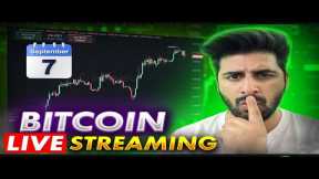 Bitcoin Live Scalp Trading | 7-September | XRP, BTC, LTC, SOL Altcoin Analysis Hindi