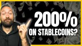 200% Returns On Stablecoins? Yield Farming | Crypto Passive Income