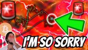 🚨IMMEDIATE WARNING🚨 - THIS MEANS ONLY *ONE THING*...... BITCOIN AND CRYPTO MAJOR SIGNAL NOW!!!!!!!!!